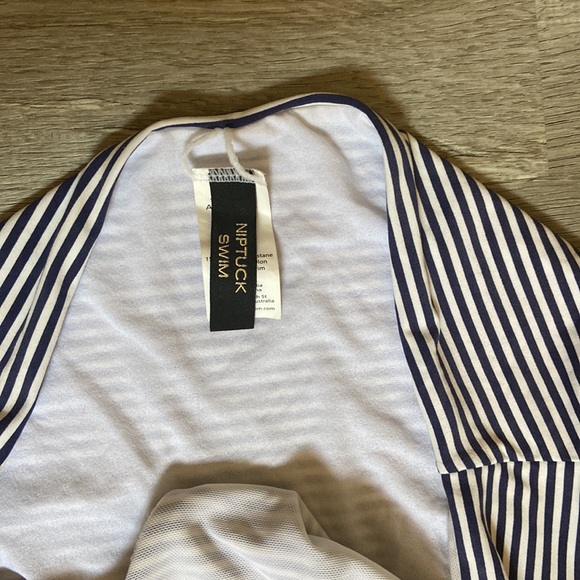 Nip Tuck swim bikini set nautical stripes - Picture 4 of 10